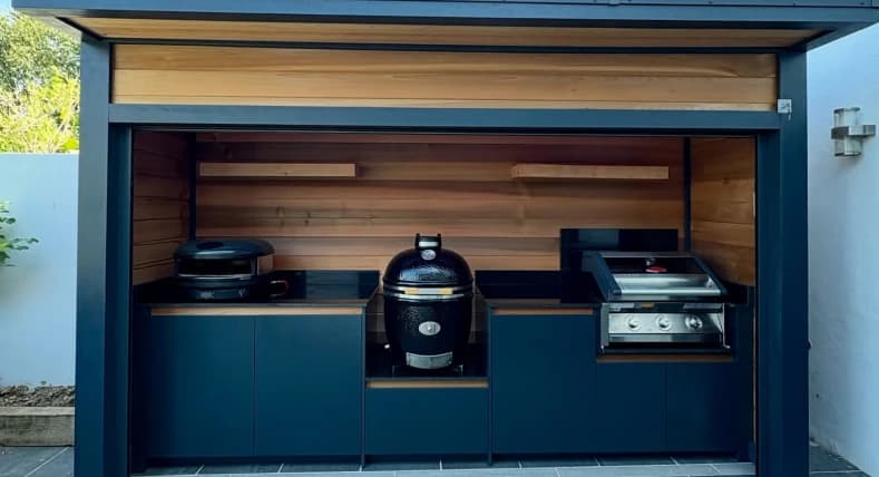 Atelier — pod ouvert, plancha, kamado & four à pizza